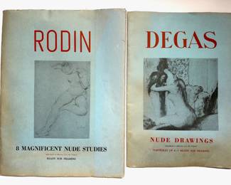 2 Nude Silkscreen Art Print Portfolios: Degas & Rodin (16 Prints)
Lot #: 62