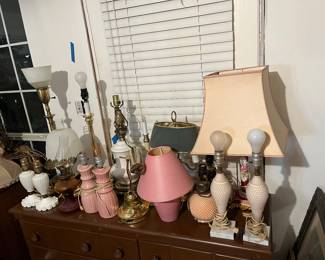 Assortment of Lamps