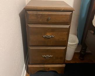 Small 3 Drawer Night Stand