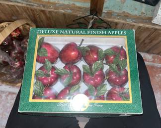 Vintage Apple Ornaments