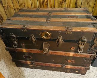 Antique Steamer Trunk