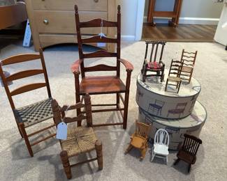 Miniature and Doll Chairs