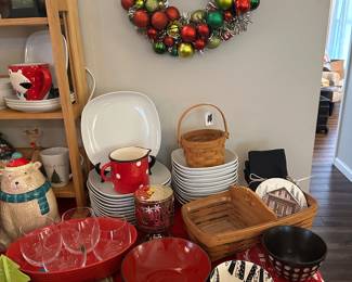 Longaberger Baskets, Holiday Items..