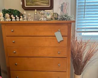 Chest of Drawers, Precious Moments, Music Box….(Bedroom 3)