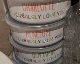 New Personalized Bowls - great gift idea!!