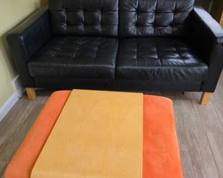 Presale Item Available Loveseat and Ottoman Separate. Couch 400.00 Ottoman 100.00 (125.00 with serving tray.)