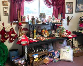 CHRISTMAS DECORATIONS AND MORE.