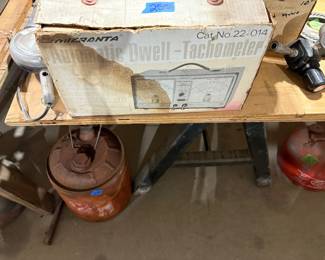 AUTOMATIC DWELL-TACHOMETER MACHINE.