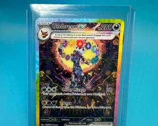 Prismatic Evolutions Umbreon Ex 161/131
Unplayed, Mint, and freshly pulled! This would make an excellent Christmas gift for yourself or another.