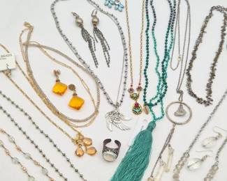 67 CrystalDelightsFashionJewelryMixNecklacesEarringsRing