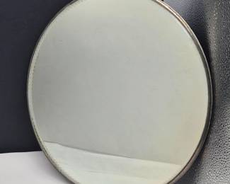 11 AntiqueSilverplatePlateauMirror14Inch