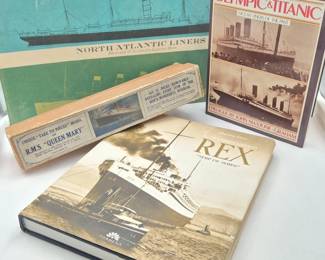 23 QueenMary3DCardboardShipModelHistoricalShipBooks