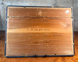 "Kinryūzan Temple at Asakusa", a famous Japanese ukiyo-e woodblock print by listed artist, Utagawa Hiroshige. In a period frame, this piece is in excellent condition, dated 1931 on the verso and measures in frame, 13.75” H x 18.5” W. The print depicts a scene from the Edo period (17th to 19th centuries) of the Kinryūsan Sensōji, a popular Buddhist temple in Asakusa, Edo (modern-day Tokyo).
