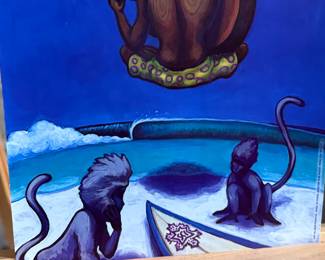 This lot features an original concert poster for The String Cheese Incident at The Warfield in San Francisco circa 2001. Promoted by Bill Graham, this poster measures, 19” H x 13” W.
