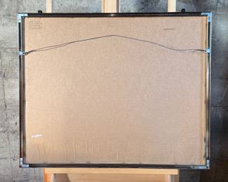 This lot features an original still life by Pacific Northwest artist, Lois McFarland. Signed lower right and measures in frame, 25.25” H x 31” W.
