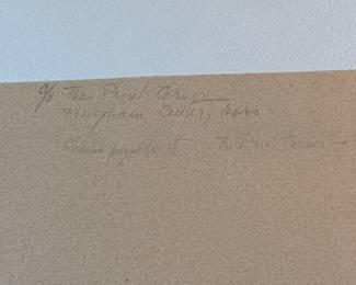 "Korean Farmhouse by Moonlight", an exceptional Japanese woodblock print by listed artist, Lilian May Miller. This rare copy features Miller’s signature lower left in pencil, along with the limited edition run, numbered 1/10. This piece measures in the frame, 15” H x 19” W and out of the frame, 10.75” H x 15.25” W. This woodblock was created in 1928 and this artwork is part of the collection of the National Museum of Asian Art. Lilian May Miller was an American painter and printmaker born in Tokyo, Japan, who studied traditional Japanese wood printing techniques.
