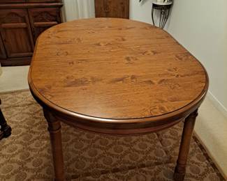 Dining table with 5 chairs