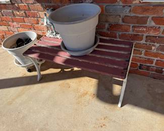 #54 -$40 Park bench no back