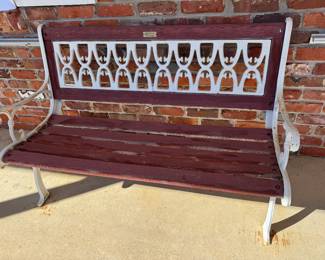 #53 - $70 - Park bench