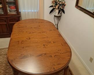 Dining table with 5 chairs