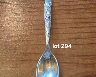 Tiffany & Co. antique sterling grapefruit spoon 