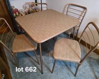 Vintage Cosco card table set