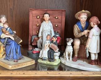 Norman Rockwell figurines