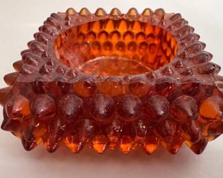 Fenton hobnail salt cellar