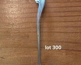 Antique sterling mustard ladle