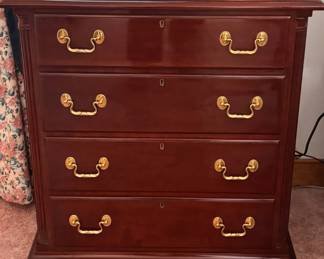 Solid cherry nightstand by Councill Craftsmen Furniture