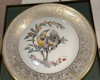 Collection of Boehm Porcelain Signed Plates