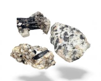 29 TourmalineMineralLotSparklingMicaMatrixStones