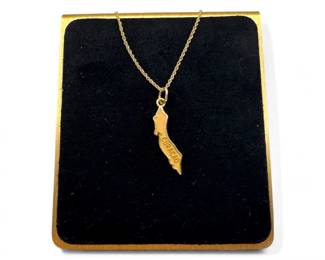 60 14KGoldCuraaoPendantChain