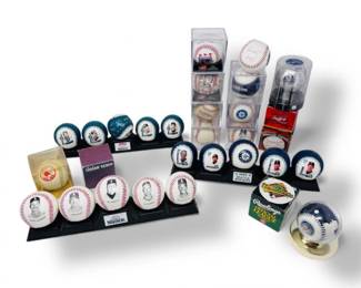48 AssortedMarinersMLBCollectorBaseballsinclStampedGameBalls