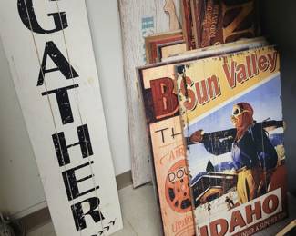 More Wood Decor Signs.