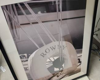 Many Lake Art  pieces. 