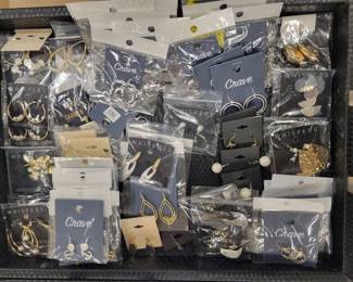 Hundreds of new pieces of costume jewelry. 