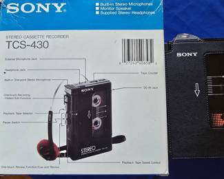 Vintage Sony Walkman nos