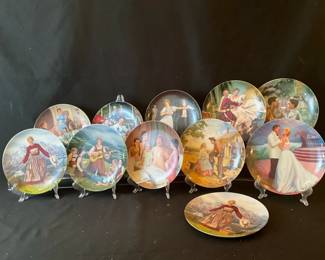 Edwin Knowles Movie Commemorative Plates