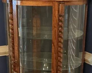 Lighted Glass Cabinet