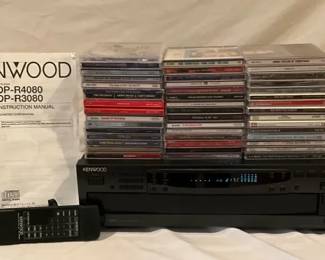 Kenwood CD Player And CDs