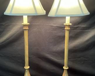 Brass Lamp Duo 