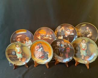 Norman Rockwell Plates