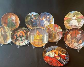 Gone With The Wind Plates
