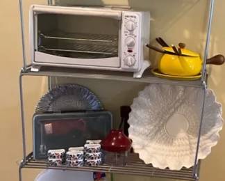 Shelf Of Kitchen Goods
