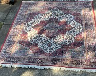 Ornate Persian Wool Rug 