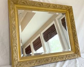 Gold Frame Mirror