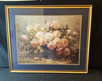 Floral Painting By Abbott Graves