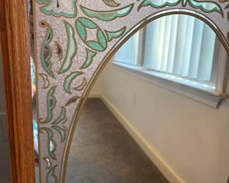 Vintage mirror $ 60.00.       22”w 35”t