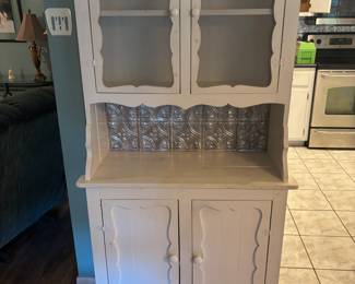 White Wood Hutch $150.00
33.5”w 15”d 67.5”t